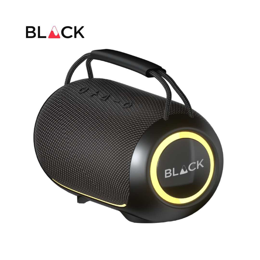 BLACK BassBang Wireless Bluetooth Speaker, 60W, Up to 6H Playtime, 1 Yr Warranty BLACK BassBang Wireless Bluetooth Speaker, 60W, Up to 6H Playtime, 1 Yr Warranty